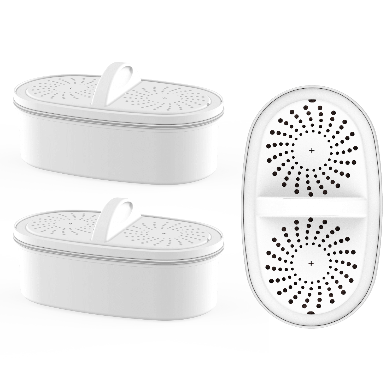 Waterdrop WD-FF-01A NSF Gecertificeerde Vervangingsfilters voor ACF Faucet Filtration System, Vermindert Chloor, Smaak en Geur, Gaat tot 9 Maanden mee (Pack van 3