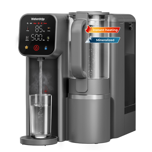 Waterdrop M6HG Instant Hot Reverse Osmosis System, Countertop RO Filter