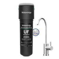 Podzlewowy system ultrafiltracji wody z dedykowanym kranem