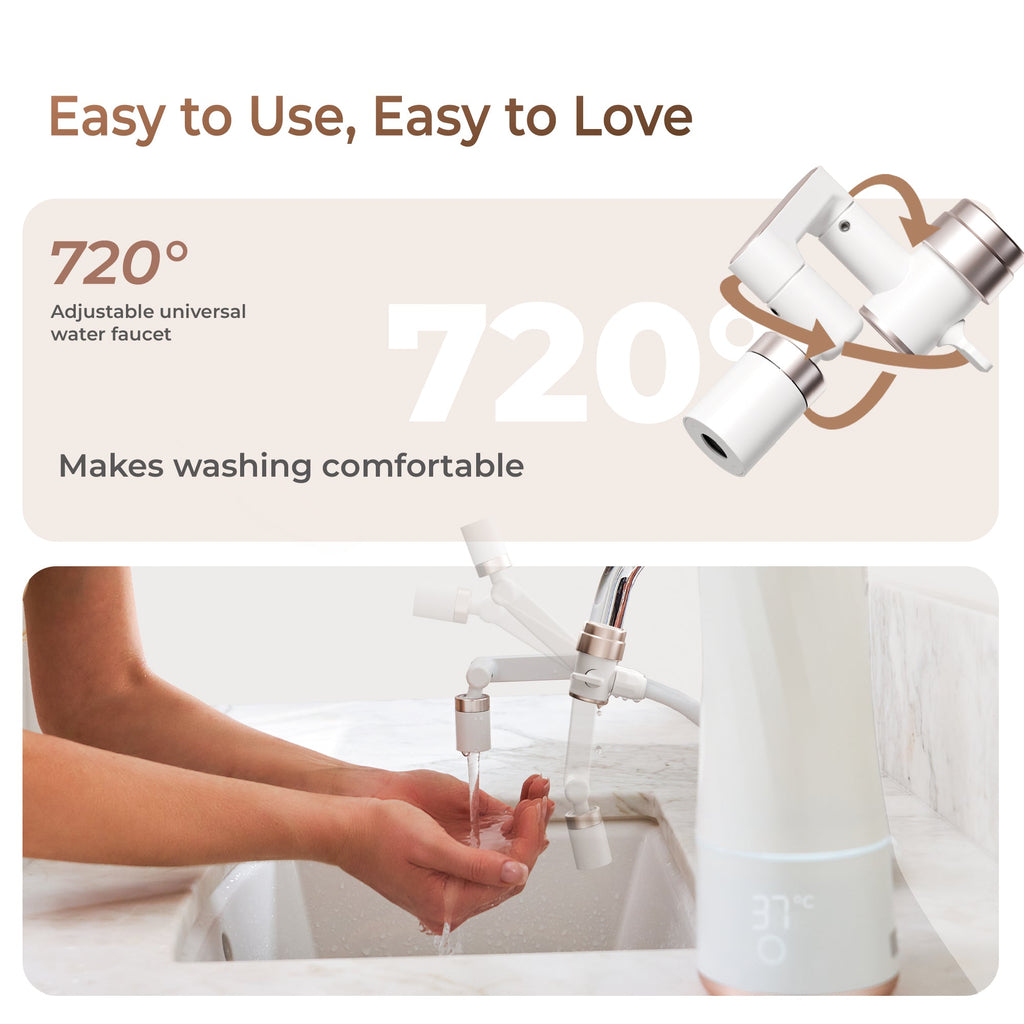 Waterdrop Skincare Face Washer, geen vuil water meer op je gezicht