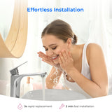 Sistema per addolcire l'acqua Waterdrop Skincare - Ammorbidisce la pelle & Capelli (include 1 filtro)