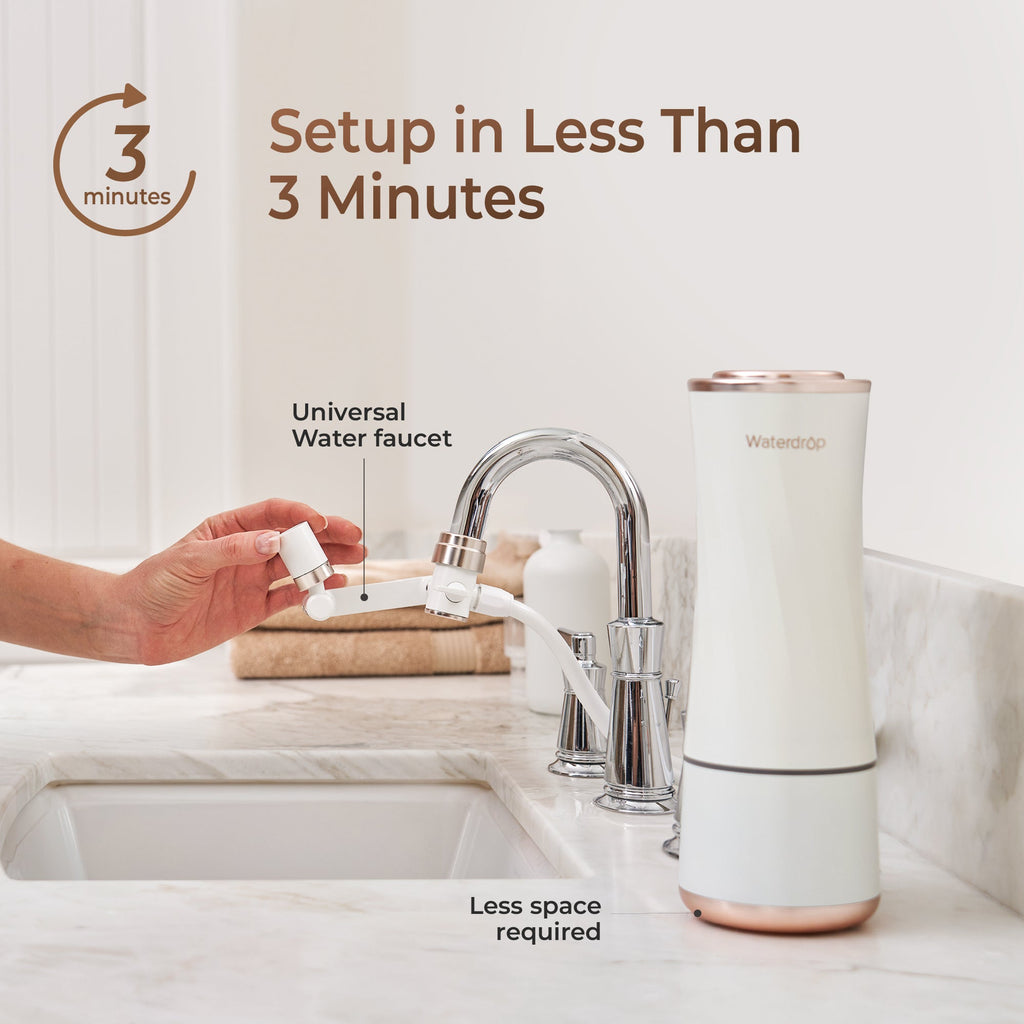 Waterdrop Skincare Face Washer, geen vuil water meer op je gezicht