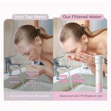 Sistema per addolcire l'acqua Waterdrop Skincare - Ammorbidisce la pelle & Capelli (include 1 filtro)