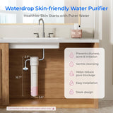 Sistema per addolcire l'acqua Waterdrop Skincare - Ammorbidisce la pelle & Capelli (include 1 filtro)