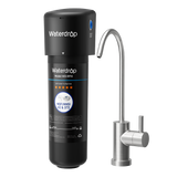 Système de filtration d’eau sous l’évier avec robinet dédié