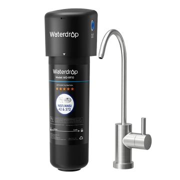 Undersink Water Filtration System With Dedicated Faucet