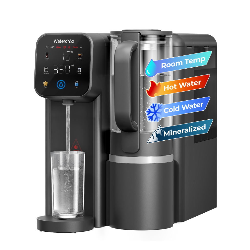Waterdrop M6CG Remineralization Hot Cold Countertop RO System
