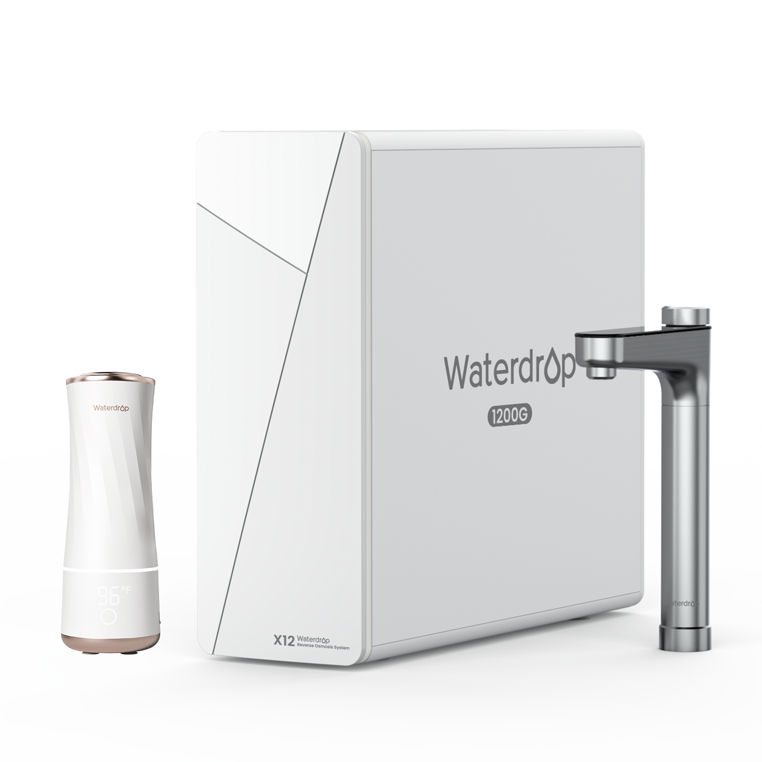 Sistema ad osmosi inversa Waterdrop serie X, X12-BFC2