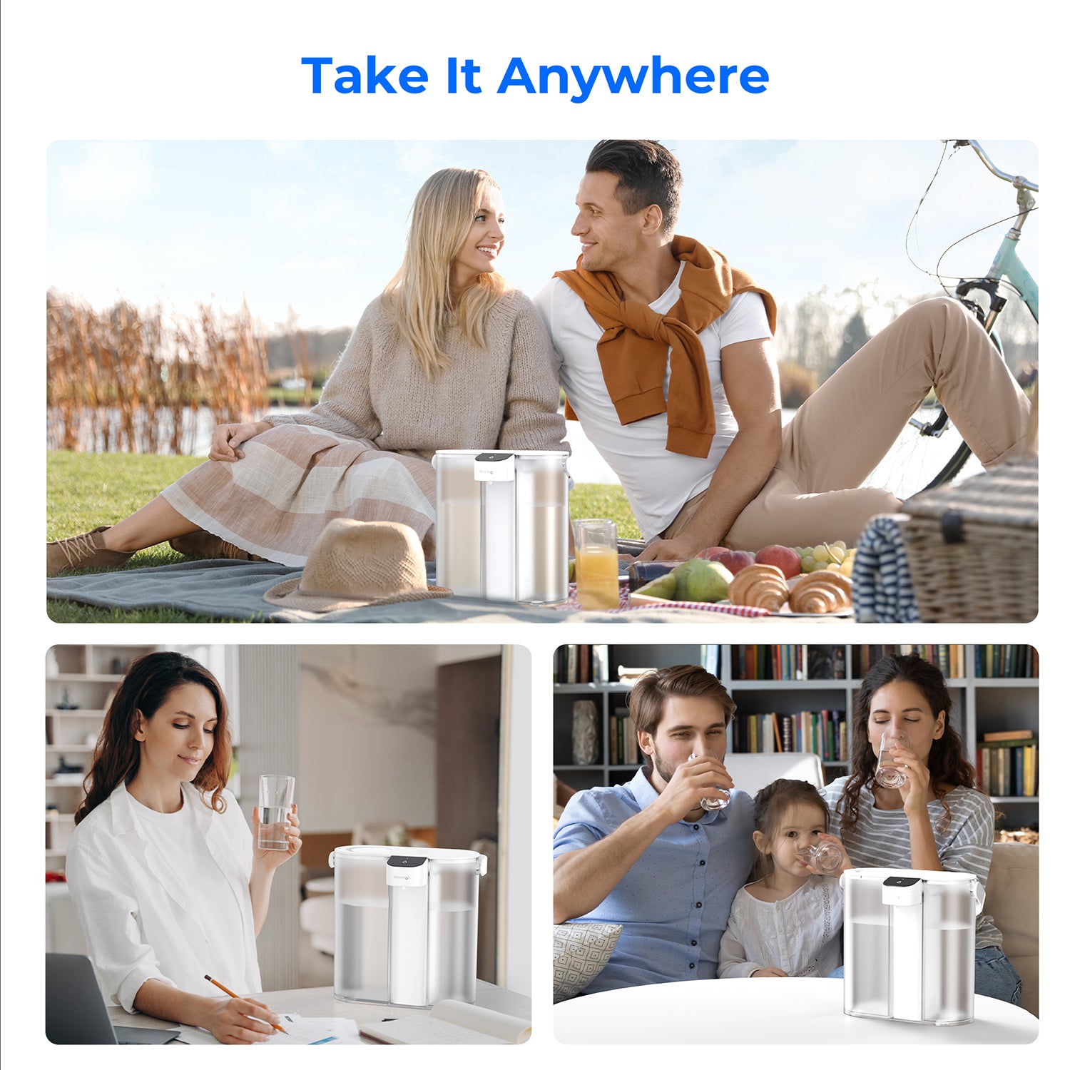 Confezione Da 3 Filtri Per L'acqua Di Ricambio Per Frigorifero Samsung DA97-17376B DA97-08006C - Foto 3