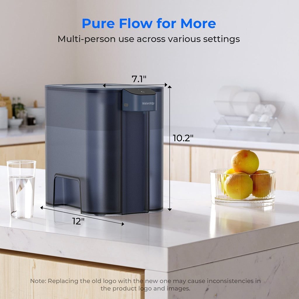 Elektrische waterfilterkan, instantwaterdispenser ED04, 200 gallon