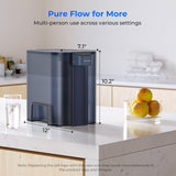 Elektrische waterfilterkan, instantwaterdispenser ED04, 200 gallon