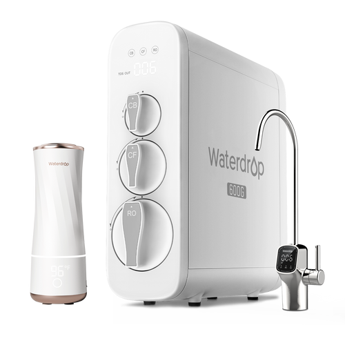Sistema ad osmosi inversa a flusso rapido da 600 GPD - Waterdrop G3P600-BFC2