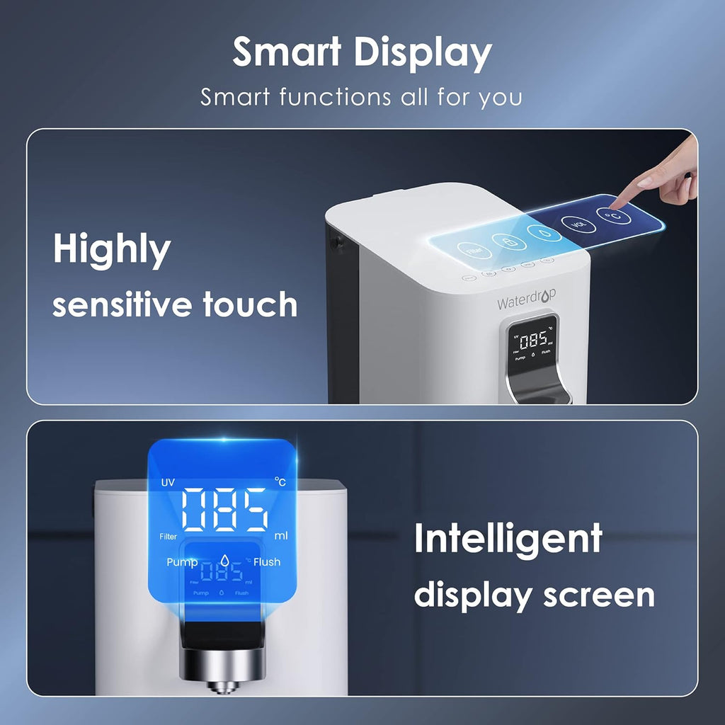 Córas Waterdrop K19-H-Instant Hot Countertop RO