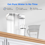 Waterdrop Electric Water -suodatin, ED02 työtason veden suodatusjärjestelmä
