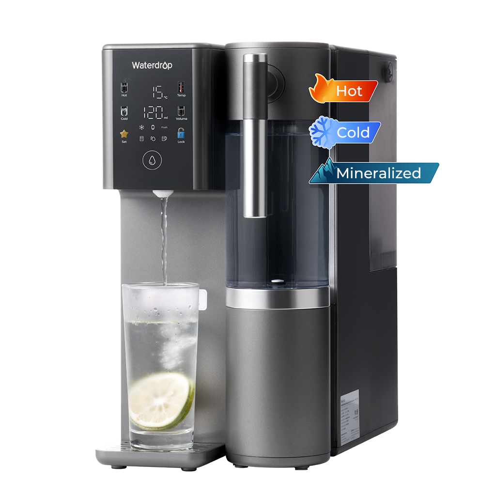 Waterdrop Remineralization Hot Cold RO Water Dispenser,  A2G