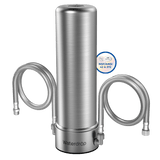 Filtro de agua debajo del fregadero de conexión directa de acero inoxidable de 5+1 etapas AS13