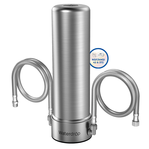 Filtru de apă sub chiuvetă cu conectare directă din oțel inoxidabil cu 5+1 trepte AS13