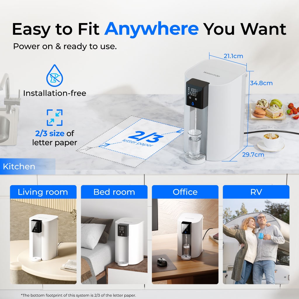 Waterdrop C1SL Sistem RO alcalin pentru blat