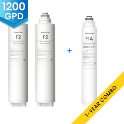 Set combinat de filtre de schimb pentru sistemul Waterdrop X12 RO - 1200 GPD