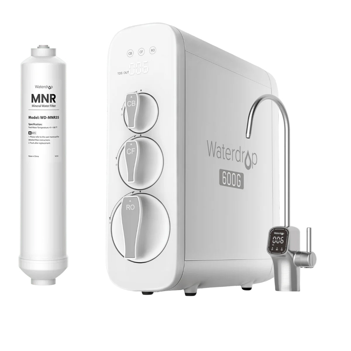 G3P600 Remineralization RO System - Waterdrop G3P600