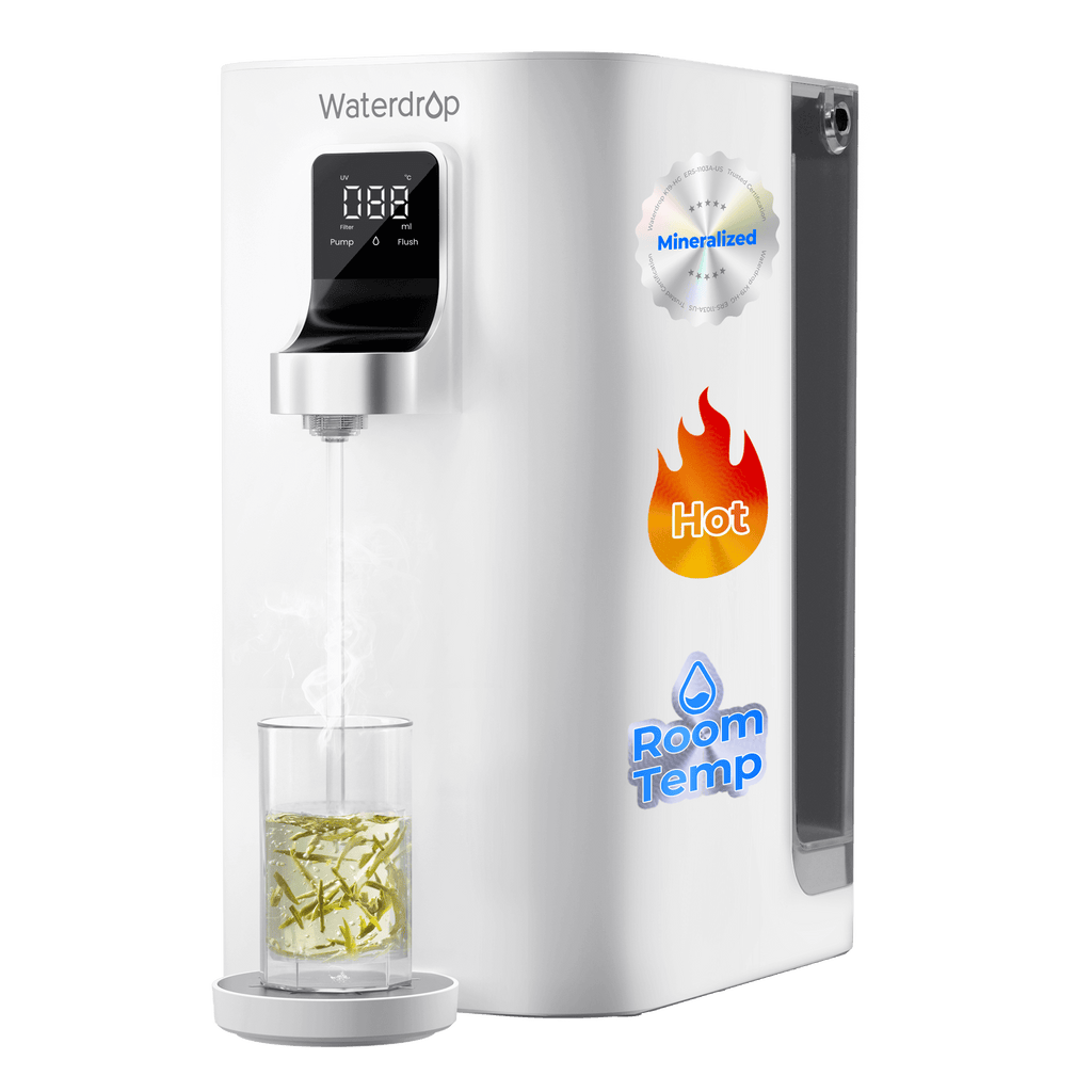 Système d'eau RO minéralisée à chaud instantané Waterdrop K19-HG