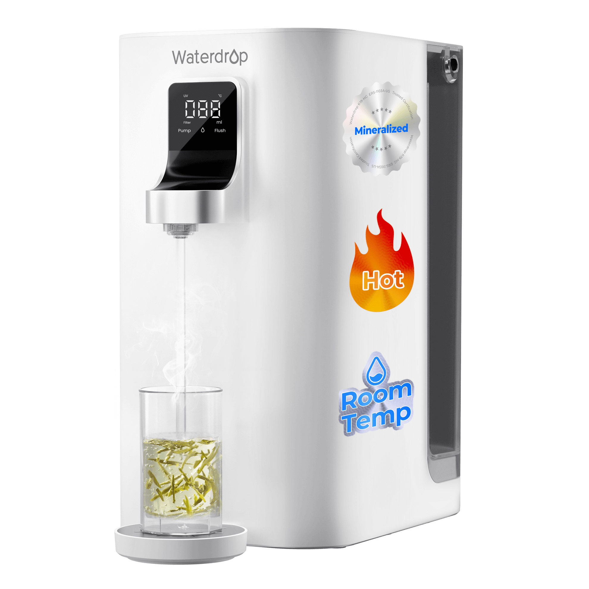 Waterdrop K19-HG Instant Hot Mineralized RO Water System