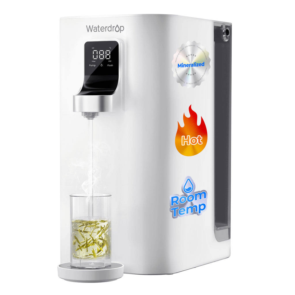 Système d'eau RO minéralisée à chaud instantané Waterdrop K19-HG