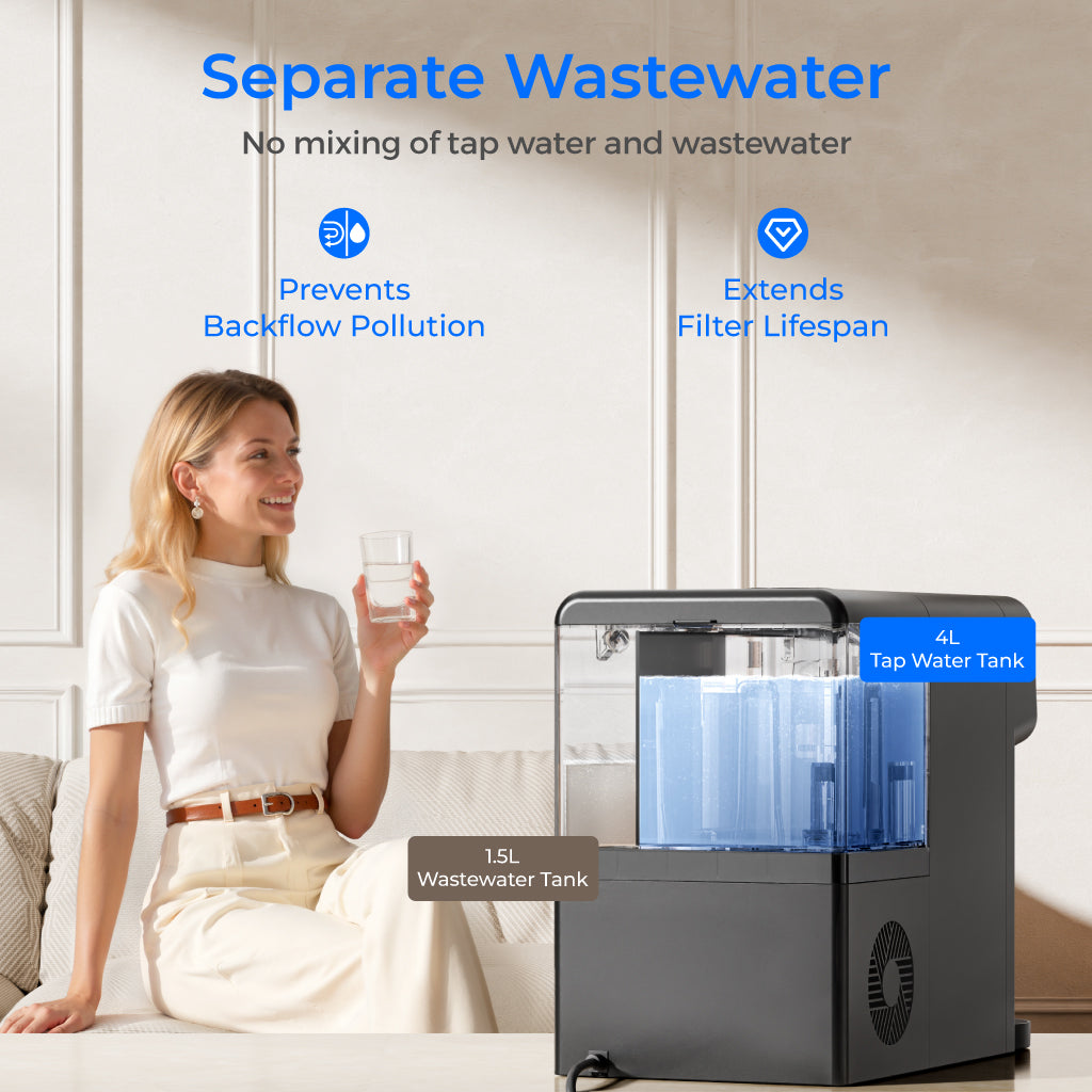 Waterdrop M6CG Remineralization Hot Cold Countertop RO System