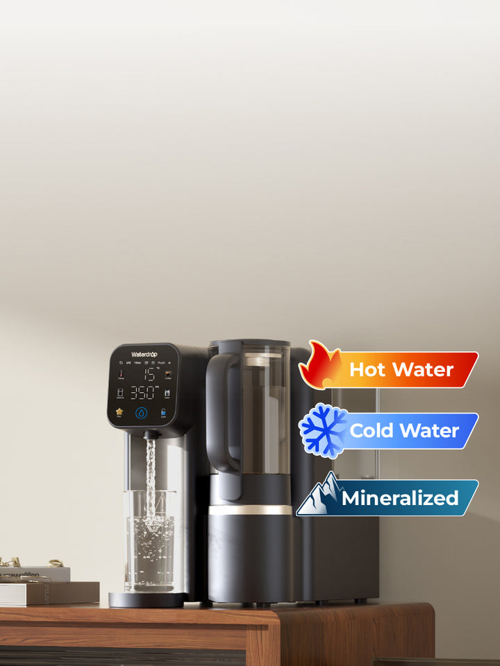 Waterdrop M6CG Remineralization Hot Cold Countertop RO System