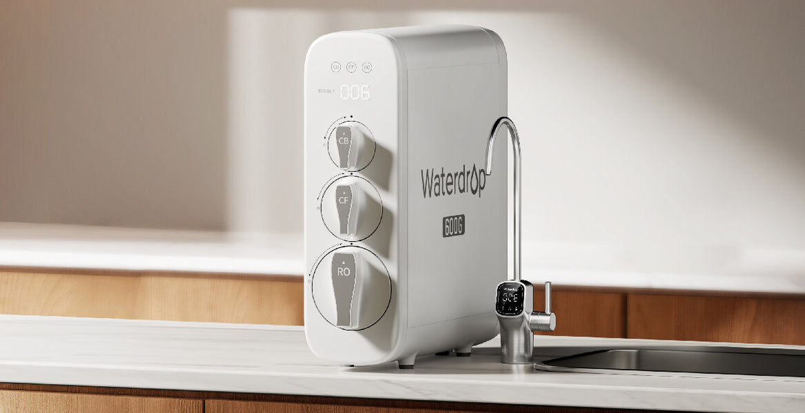 600 GPD Fast Flow Reverse Osmosis System - Waterdrop G3P600
