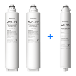 Set combinat de filtre de schimb pentru sistemul Waterdrop X8 RO - 800 GPD