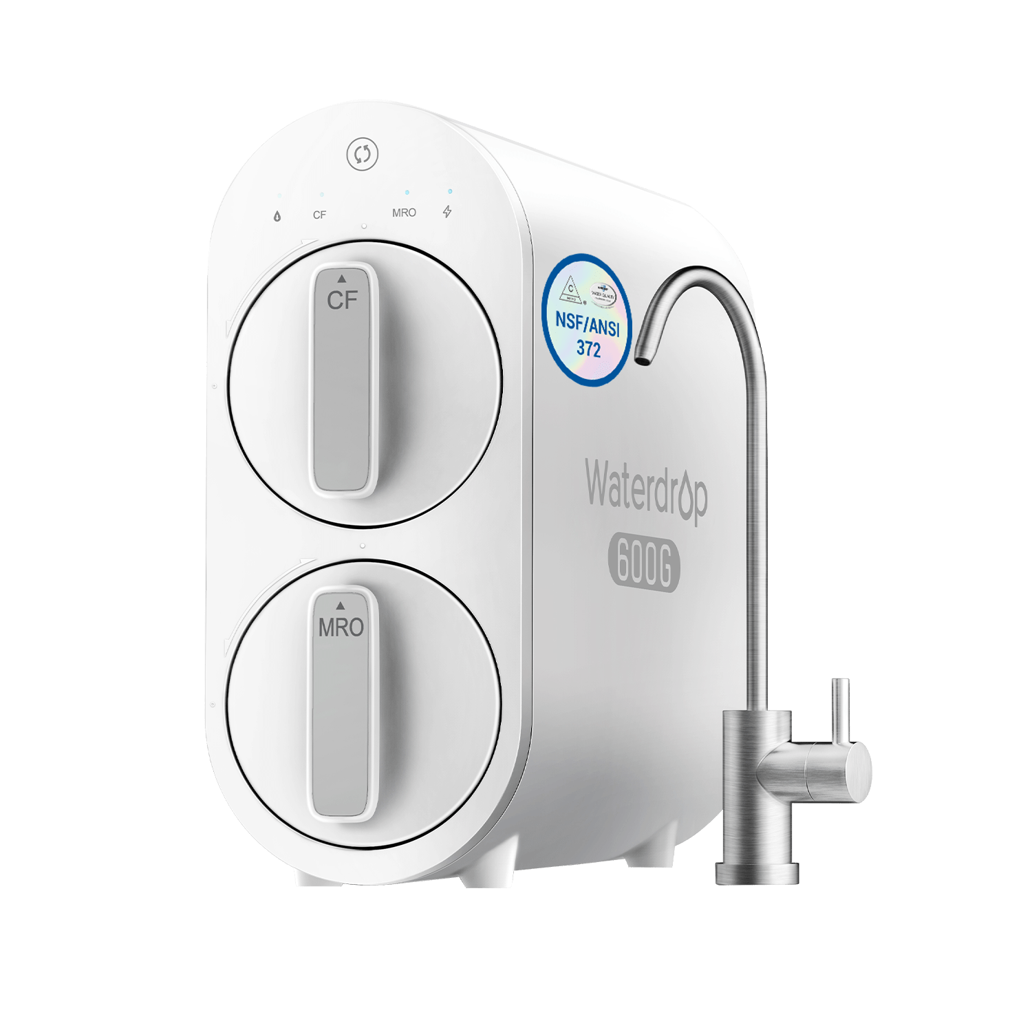 System filtracji wody metodą odwróconej osmozy Waterdrop dla domu, G2P600