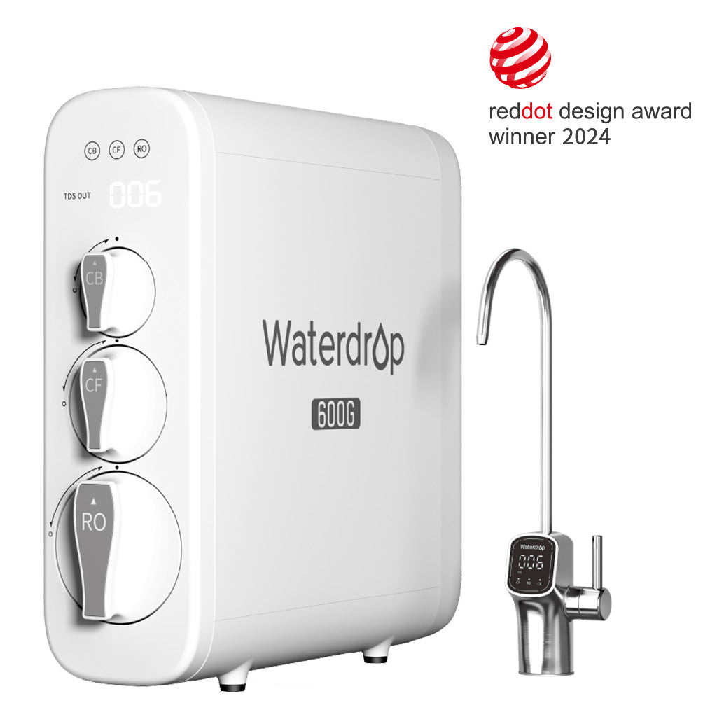 600 GPD Fluxo rápido Sistema de osmose reversa - Waterdrop G3P600