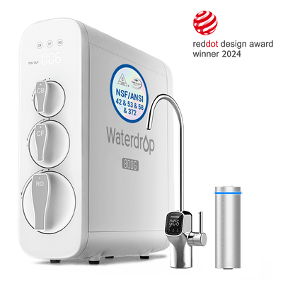 800 GPD Tankless RO System with UV Sterilizing Light - Waterdrop G3P800