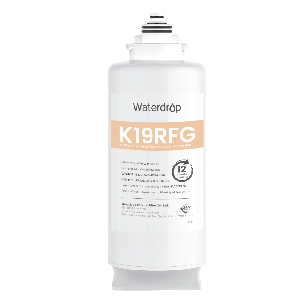 WD-K19RFG Filter für Waterdrop K19-HG Arbeitsplatten-Umkehrosmoseanlage
