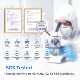 Dispensador de água quente instantânea de gotas aquáticas, sistema de osmose reversa, k6