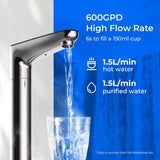 Dispensador de água quente instantânea de gotas aquáticas, sistema de osmose reversa, k6