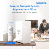 Set combinato di filtri di ricambio per sistema Waterdrop X12 RO - 1200GPD