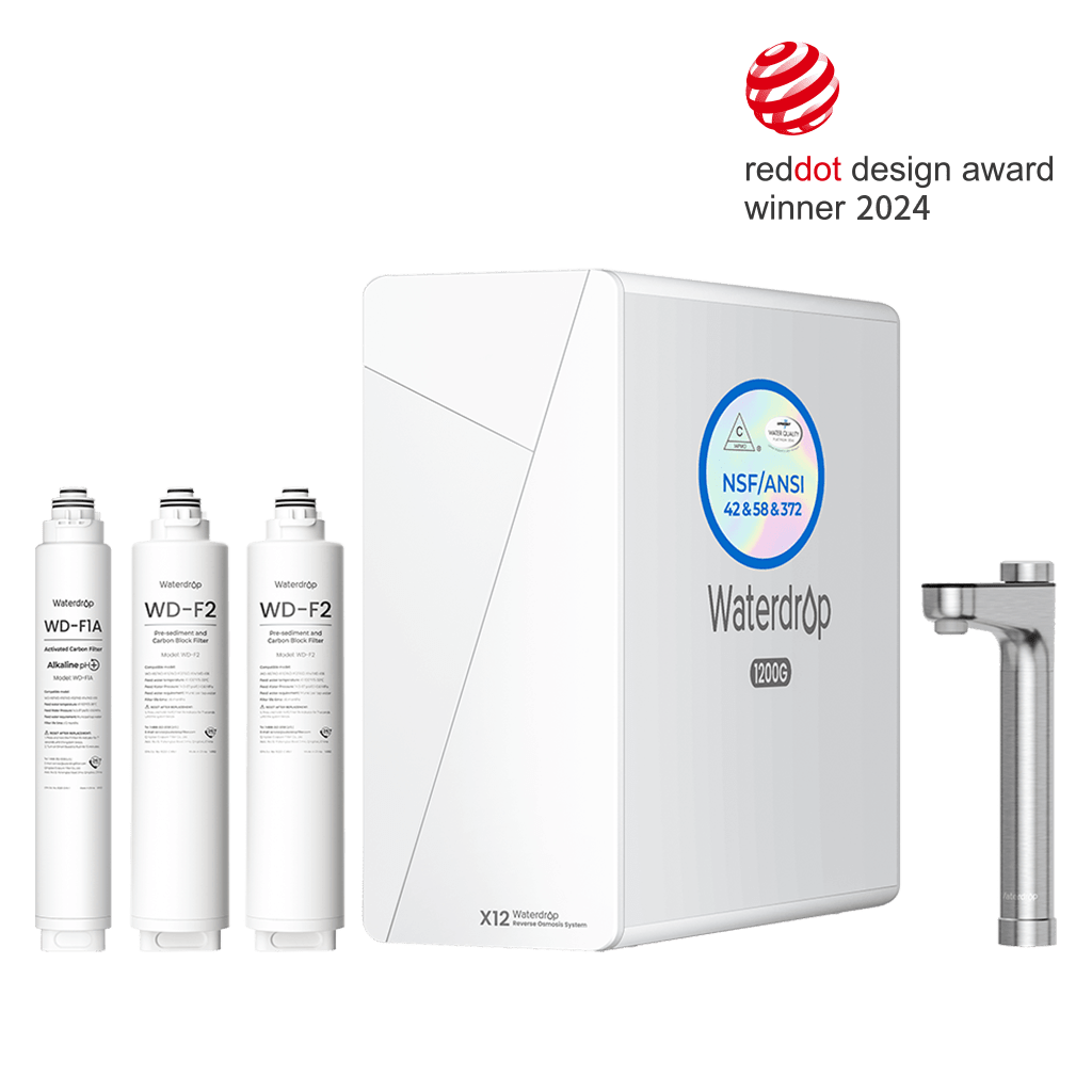 Waterdrop X Series Reverse Osmosis System, X12-F1A