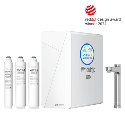 Waterdrop X Series Reverse Osmosis System, X12-F1A