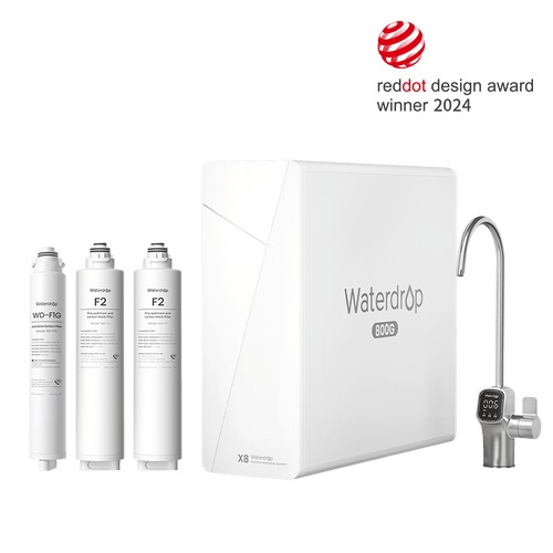 Sistem de osmoză inversă Waterdrop X Series, X8-2F2G