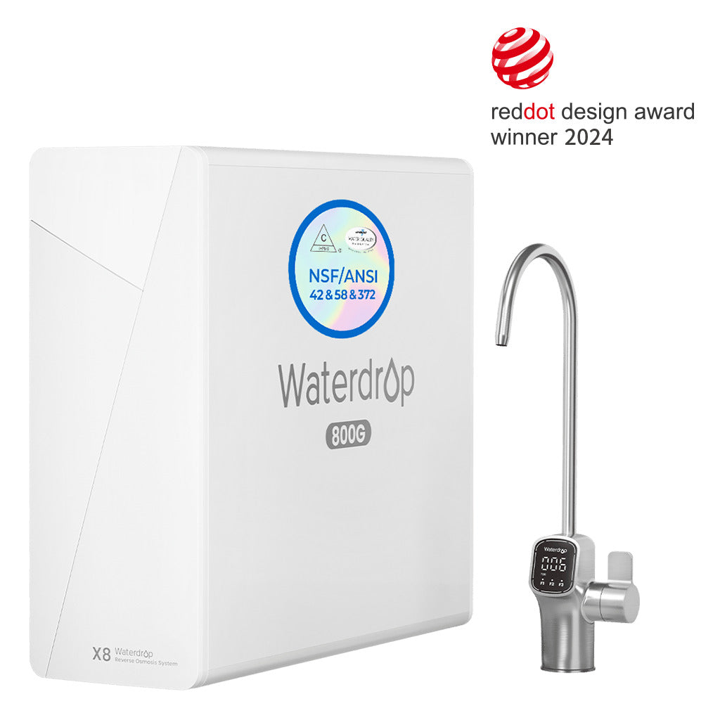 Waterdrop X Series Reverse Osmosis System, X8