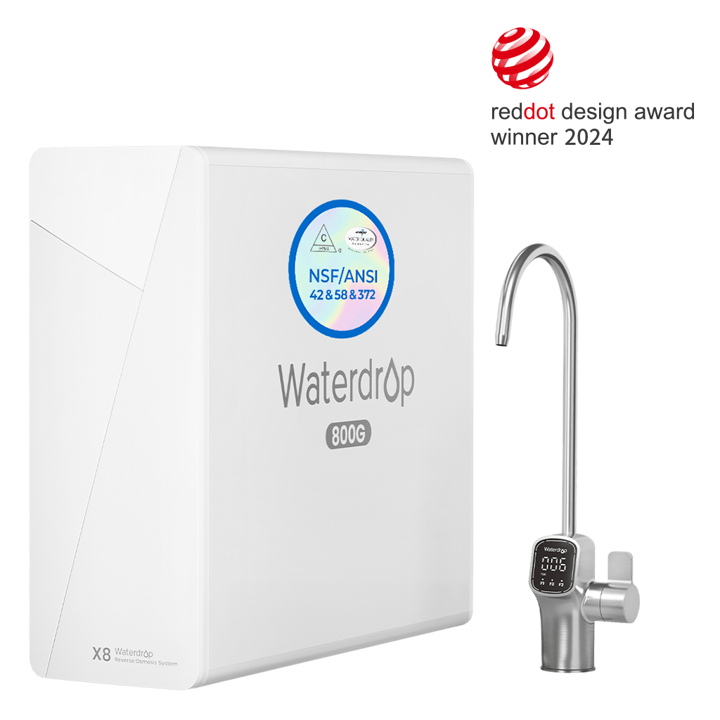 Waterdrop X Series Reverse Osmosis System, X8