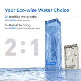 Waterdrop X Serie ëmgedréint Osmose System, X8-2F2G