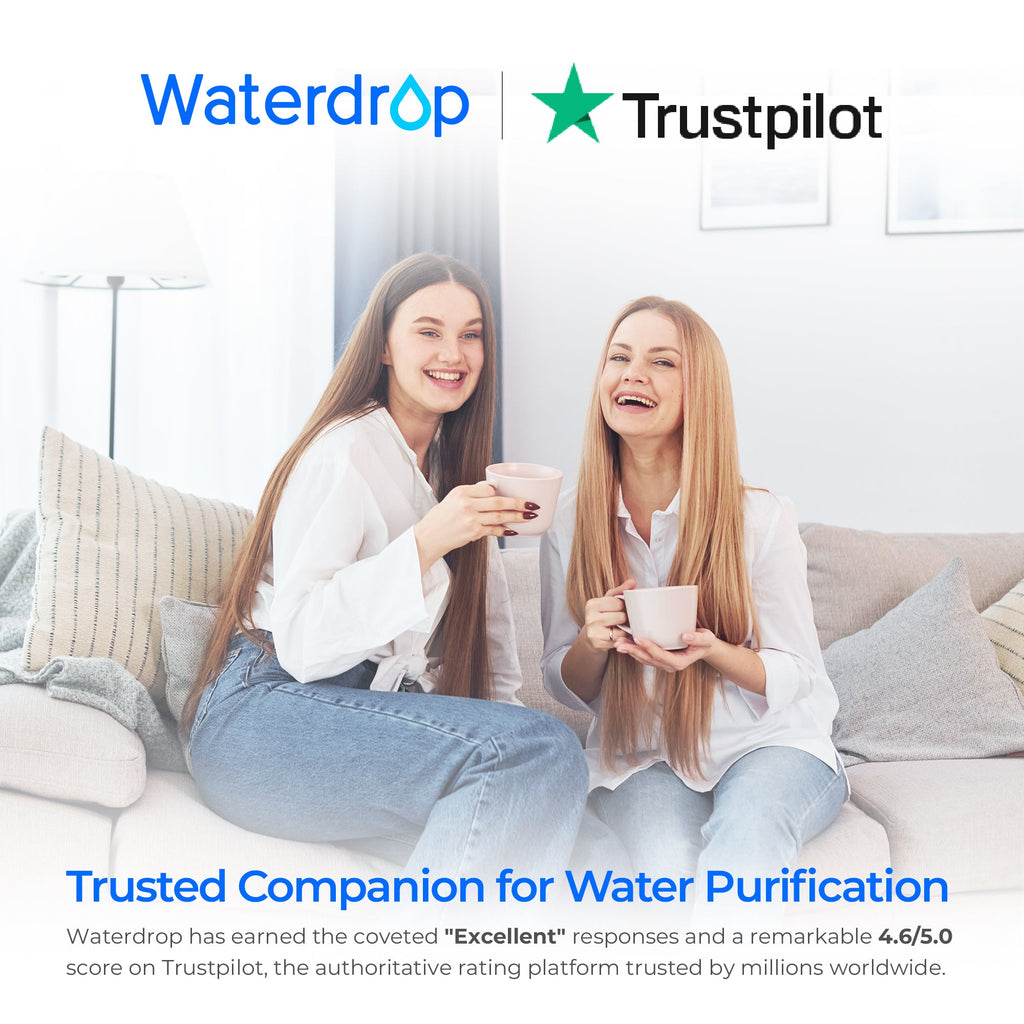 Waterdrop X Serie ëmgedréint Osmose System, X8-2F2G