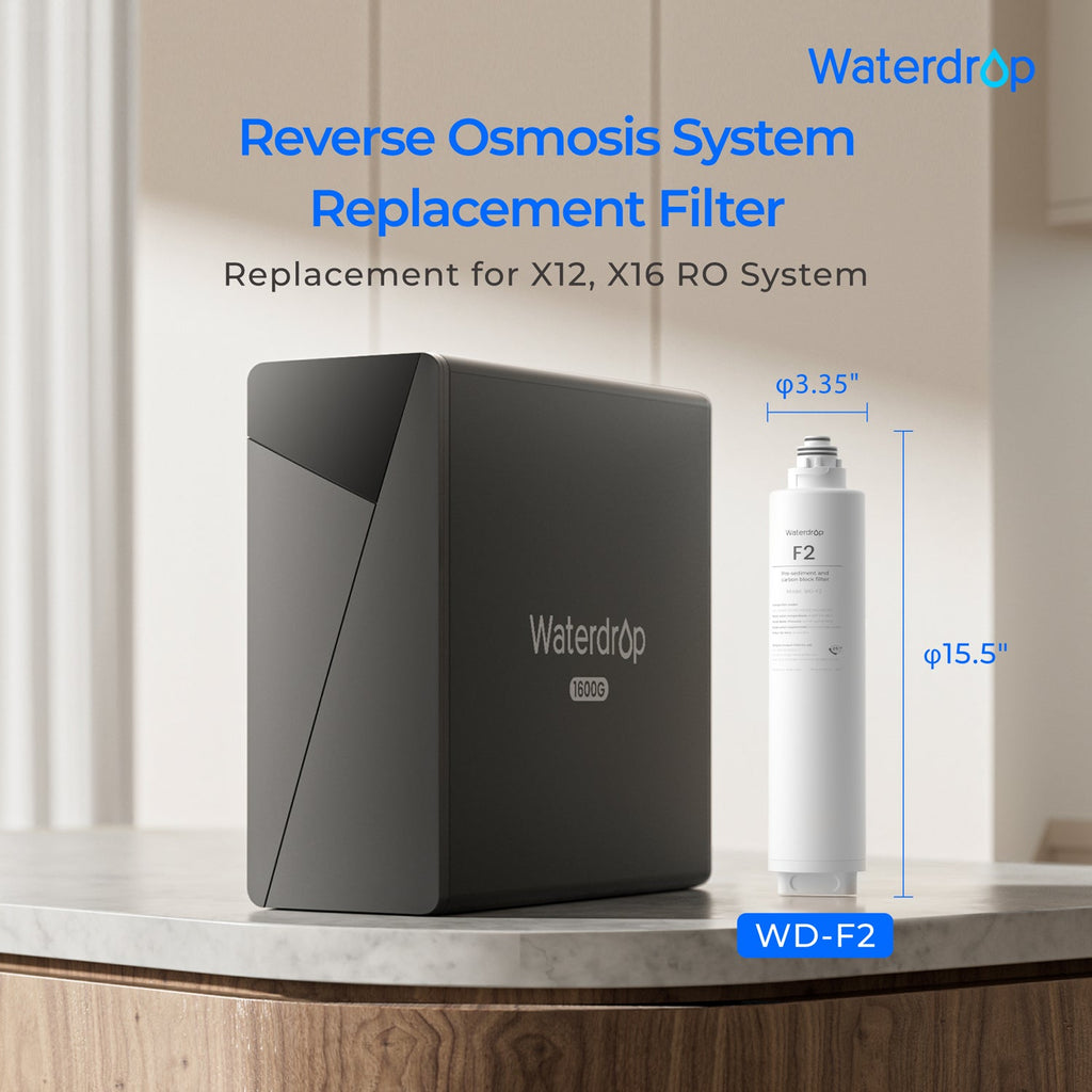 Filtre F2 pour système d'osmose inverse Waterdrop série X
