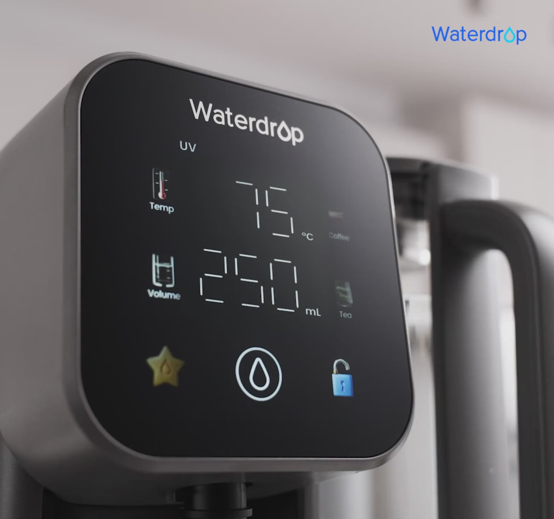 Hot Purified Mineral Water