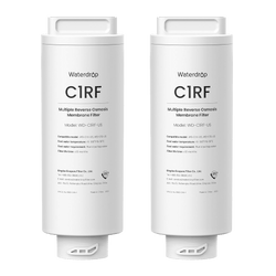 WD-C1RF Filter for Waterdrop C1H Reverse Osmosis System, 2-YEAR COMBO
