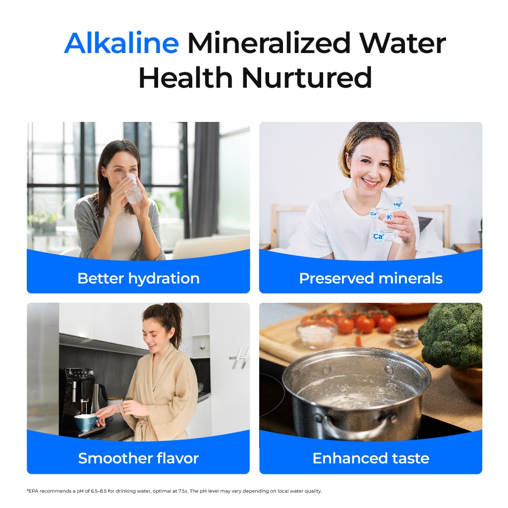 Waterdrop G5P500A Alkaliskt vattenfilter för omvänd osmos