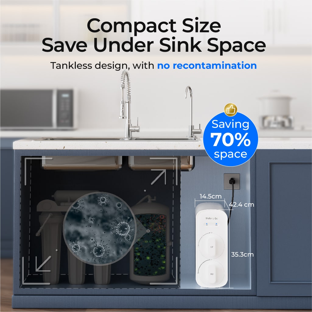 Waterdrop G5P500A Alkaliskt vattenfilter för omvänd osmos